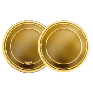 Moneta in Argento con Oro (1/2 oz)